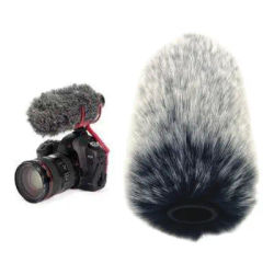 Windscreen Muff for Rode VideoMic Go Camera Microphone, DeadCat Go Indoor Outdoor Microphone Windshield