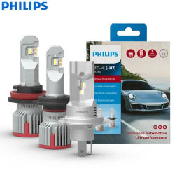Philips Ultinon Pro9200 LED H4 H7 H9 H11 HB3 HB4 Faro per auto 12/24V Lampadina + 400% Lampada luminosa di potenza 5800K Bianco Fascio alto e basso