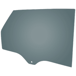 JC Whitney Door Glass, Rear, Passenger Side, 1-year unlimited-mileage warranty JRF48130037