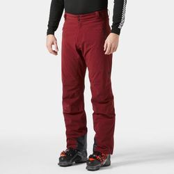 Helly Hansen Men's Alpha Lifaloft Lightweight Mountain Ski Trousers Red M