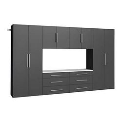 Prepac HangUps 120-Inch Storage Cabinet Set I - 6pc