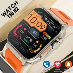 2025 Smart Watch T10 Ultra 2 Men Women 2.2” Series 8 Screen Compass Waterproof For Apple Watch IWO Ultra Smartwatch ﻿