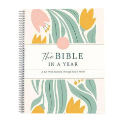 The Bible in A Year 365-Day Christian Workbook Journal with Daily Prayer & Notes – 52-Week Study, Ideal Faith Gift