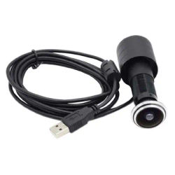 Door Eye Hole Camera Wide Angle 1080P 2 Million Pixels Drivefree USB for Home Mini USB Peephole Camera