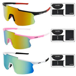 3 Pack Baseball Glasses for Men Women Cycling Sports Sunglasses for MTB Bike Baseball Fishing Camping Running UV400 Goggles