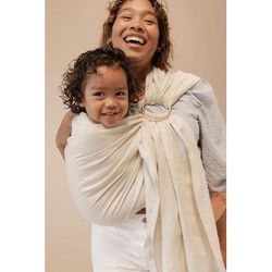 WildBird Linen Ring Sling, Standard (74") - Sparrow / Gold