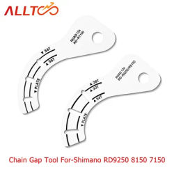 Bicycle Bike Rear Derailleur Chain Gap Flywheel Guide Wheel GG Adjustment Gauge For-Shimano RD9250 8150 7150 Special Repair Tool