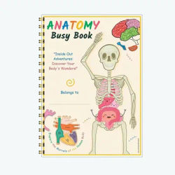 Human Anatomy Busy Book Explore The Marvels of The Human Body Children's Medical Enlightenment Book ﻿