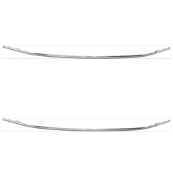 Replacement Bumper Trim Chrome, Rear, Driver & Passenger Side, 1-year unlimited-mileage warranty SET-RH76350001Q-2