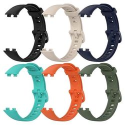 Confezione da 6/3 cinturini per smartwatch compatibili con Huawei Band 10, Huawei Band 9, Huawei Band 8, cinturino sportivo regolabile con chiusura classica, cinturino di ricambio per Huawei Band 10 /