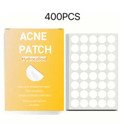 400Pcs Transparent Circle Acne Patch, Suitable For Different Acne, Invisible Patch, Must-Have For Makeup, Easy To Use