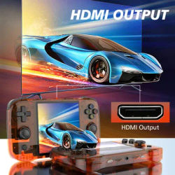 R46S Handheld Video Game Console with 4.0 Inch IPS Screen Built-in 10000 Games Linux System Portable Retro Game Gift