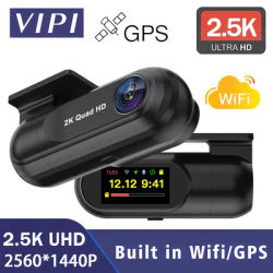 Ultra HD 2.5K Front Dash Cam Mini WIFI DVR Black Box Room With 24H Parking Monitor Super Night Vision GPS Driving Recorder