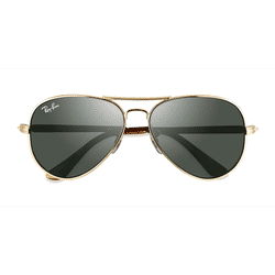Unisex s aviator Arista Gold Metal Prescription sunglasses - Eyebuydirect s Ray-Ban RB3925 Aviator Max