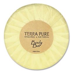 Diversified Hospitality Solutions Terra Pure Cleansing Bar, Green Tea Lemongrass, 1.25 oz, 350/Carton (DHS002058)