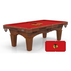 Chicago Blackhawks Pool Table