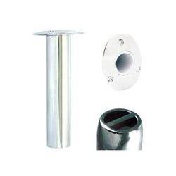 Tigress Oval Head SS Gunnel Mount Rod Holder - 0 - 9" 88527