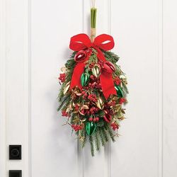 Christmas Joyful Mix Swag - Grandin Road