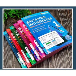 Singapore Mathematics Textbook Elementary School Grades 1/2/3/4/5/6 Learning Exercise in English Books maths in focus practice