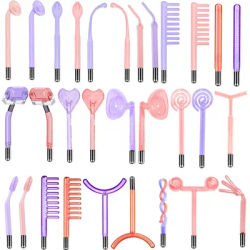 16 Types High Frequency Replacement Electrodes Glass Tube Facial Electrotherapy Wand Acne Spot Remover Beauty Device