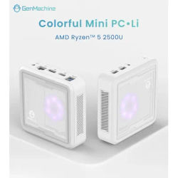 New Genmachine AMD Ryzen 3 2500U Up to Mini PC DDR4 8G RAM NVME 256G SSD Wifi5 BT 4.2 Gaming Computer RX Gaming Computer pc