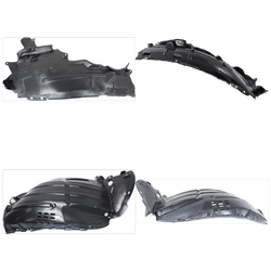 Replacement Fender Liner, Front, Driver & Passenger Side, Front Rear Section, 1-year unlimited-mileage warranty SET-I222133-4B