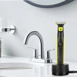 New-Style Men's Exclusive Razor with Stable & Anti-Tipping Charging Base