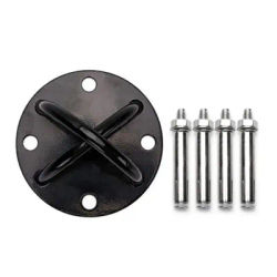 Roof Aerial Yoga Sandbag Swing Chair Bed Fixing Plate Home Indoor Hook Fan Hanging Ring Hook Suspension Strap, Ceiling Anchor X Fixing Ring, Weight Strength Training System, Yoga Swing and Boxing