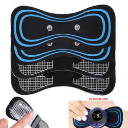 Portable EMS Cervical Vertebra Massage Pads Muscle Stimulator - Neck Pain Relief Back Sticker Relaxation Device