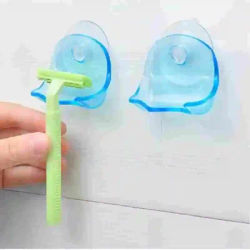 Suction cup shaver holder plastic manual shaver needs to be planing holder bathroom storage