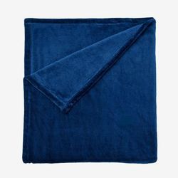 BH Studio Microfleece Blanket by BH Studio in Sapphire (Size TWIN)