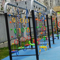 Child Swing Climbing Set Toy Outdoor Fitness Entertainment Hand Grip Climbing Toy Indoor Outdoor Playground Swing Equipment
