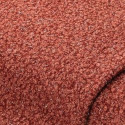 Tissu bouclé scintillant, bordeaux