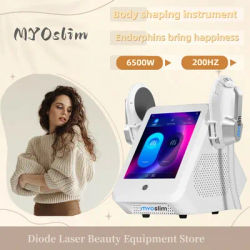 NEW Fat Burning EMS Body Sculpt Machine T15 6500w EMS Body Sculpting Electromagnetic Stimulate Muscle Shaping Machine