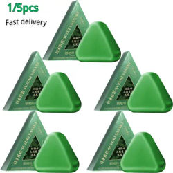 1/5pcPlatycladus Orientalis Shampoo Soap Usmanthus Sinensis Shampoo Soap Nourishing Gently Clean For All Hair Type Natural Plant