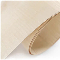 Natural White Maple Wood Veneer Guitar Enlaid With Thin Wooden Board Furniture Decoration Veneer