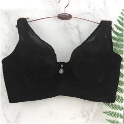 Soutien-gorge Sexy à armatures pour femmes, bonnet en dentelle, couverture complète, soutien-gorge Push Up, Lingerie en coton, grande taille 38-54 52