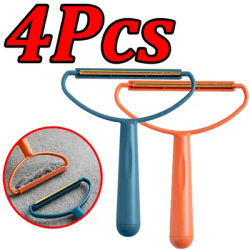 1-4Pcs Manual Clothing Lint Remover Clothes Hair Scraper Coats Hats Lint Trimmer Portable Coat Manual Hair Ball Cleaning tool