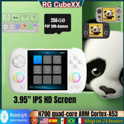 ANBERNIC RG CubeXX Handheld Game Console 3.95" IPS Screen RGCubeXX Linux WIFI Bluetooth Retro Video Gaming Console PSP GiftsANBE