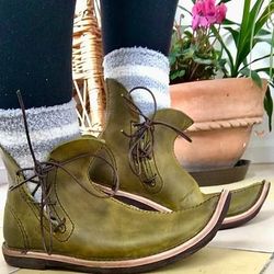 Retrò Vintage Medievale Rinascimento Scarpe Costume Per uomo Celtico Costumi da pirata Halloween Carnevale Mascherata Mascherata Festa Sera Adulti Scarpe