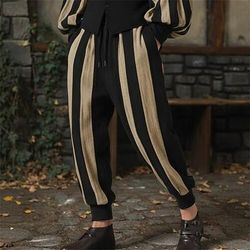 Retrò Vintage Medievale Rinascimento Pantaloni da pirata Pirata Cavaliere Vichingo Crociato Cavaliere Celtico Costume Per uomo Costumi da pirata Halloween Carnevale Mascherata Carnevale Performance