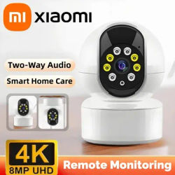 Xiaomi 6K Rotatable Smart Camera WiFi Controllable Surveillance 2-way Audio Auto Tracking Color Night Vision Monitor Indoor Cam