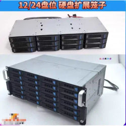12 24-Bay 3.5inch Hard Drive Cage Hot-Swap NAS Expansion Storage SAS/SATA