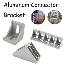 5/10pcs 2020 2028 3030 3060 4040 Cast Corner Fitting Angle Connector Bracket Fastener for Aluminium Profile CNC Printer Parts