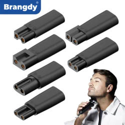 Brangdy 6 PCS Type-C Replacement Charger USB Adapter Fit for All Kinds Electric Hair Clippers Beard Trimmers Shavers Desk Lamps