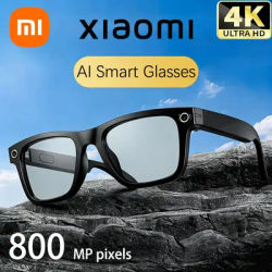 Xiaomi 800W Pixel Smart Glasses With AI Camera Recognition Video Recording Bluetooth Calling Music Playback Glasses For Gifts