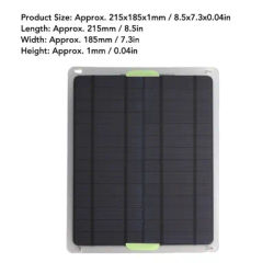20W 12V Solar Panel Car Battery Charger For Car Boat Airplanes Satellites Space Stations
