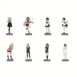 Anime Call of the Night Season 2 15cm Acrylic Stand Nazuna Nanakusa/Anko Uguisu/Kou Yamori Tabletop Decoration Elegant Toy Gift