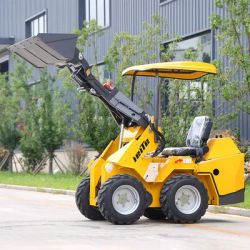 Livraison rapide Mini chargeuse compacte maison jardin EPA roue Diesel chargeuse compacte haute efficacité Mini chargeurs personnalisés
