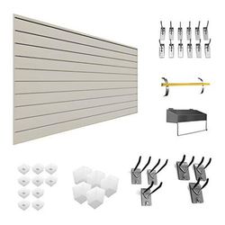 Proslat Handyman Slatwall Wall Storage Bundle (Sandstone)